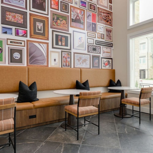 Coffee Lounge Bench Seating